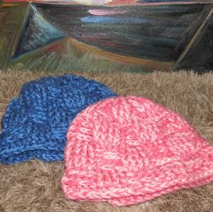 2 for 1 Knitted hats